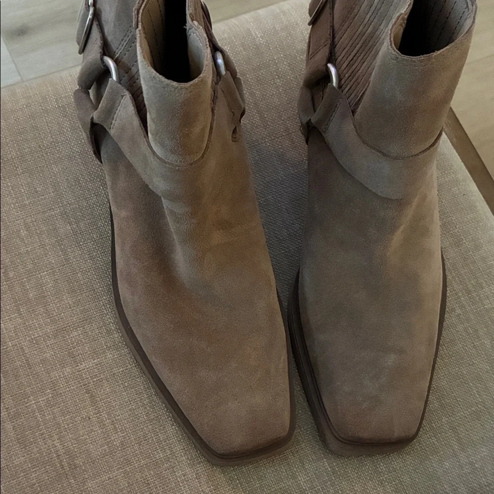 Sam Edelman Tan Ankle Booties - Picture 3 of 8